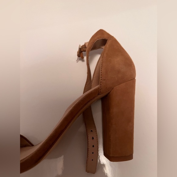 Camel Nude Coloured High Heels in size 6 - Picture 5 of 5